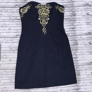 *NWT* Lilly Pulitzer Demi Dress Navy Sz0